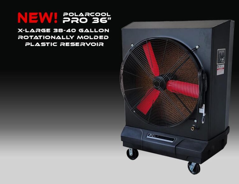 36″ PolarCool Pro Fans – Evaporative Coolers